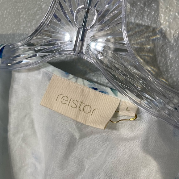 NWOT - Reistor Summer Rains Wrap Dress - Size L - Picture 3 of 4